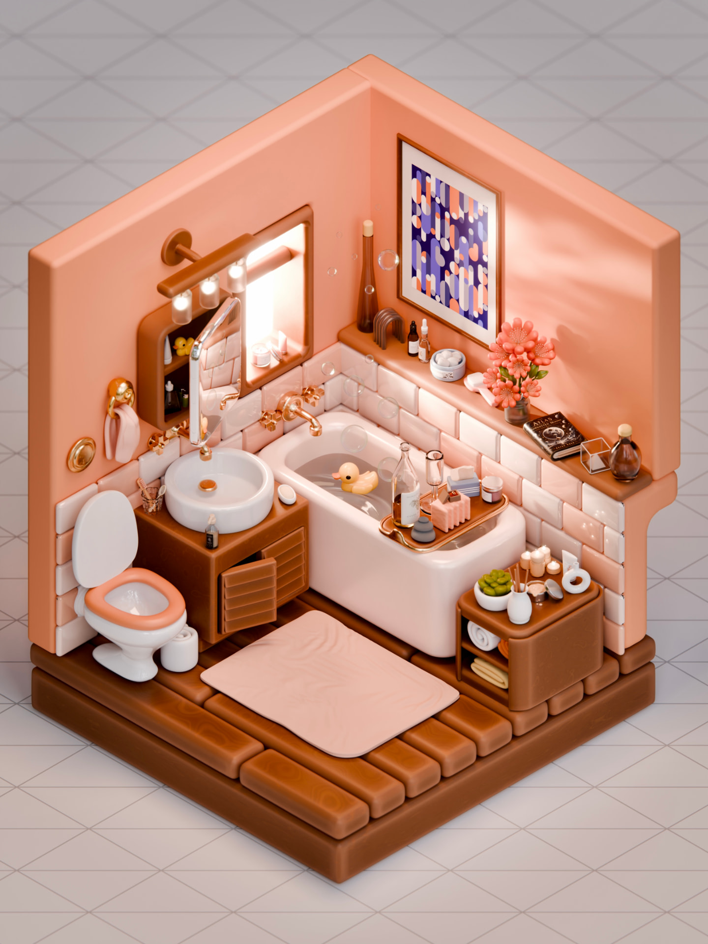 Cozy Bathroom